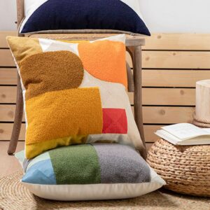 45x45cm Modern Geometric Soft Cozy Pillow Cover