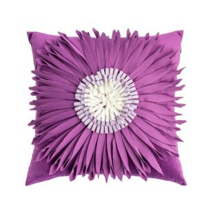 Alternative view of Cushion Cover Decorative Modern Artistic Purple
